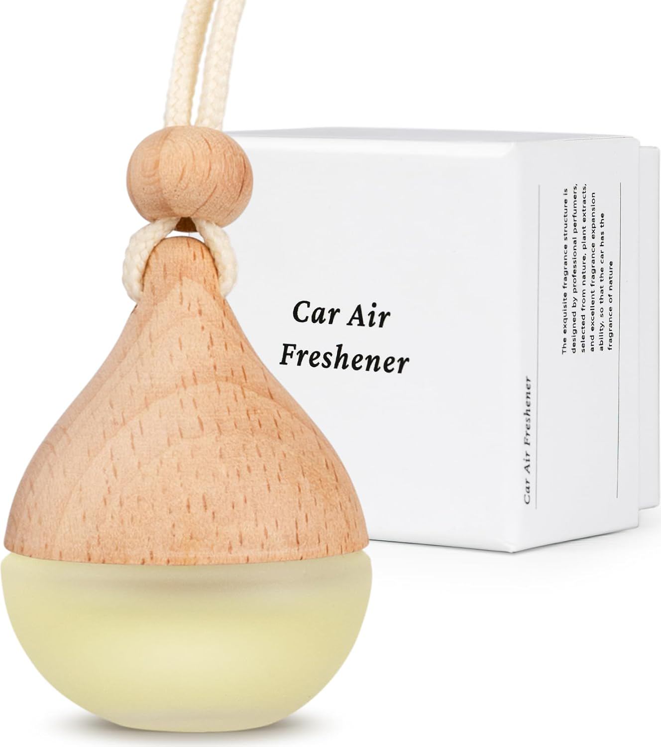 Hanging Car Air Freshener for Women, Deodorizing Technology, Fragrance Diffuser, Strong Perfume, Long-Lasting Fragrance, Gift Box (Lavender Dream 1Pack)
